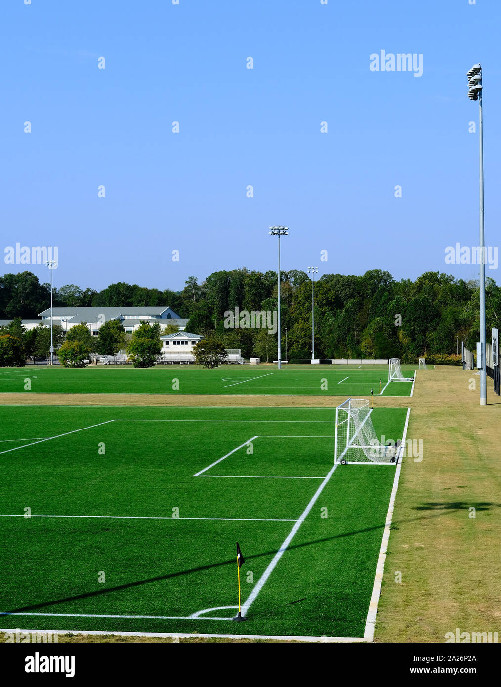 Soccer fields hires stock photography and images Alamy