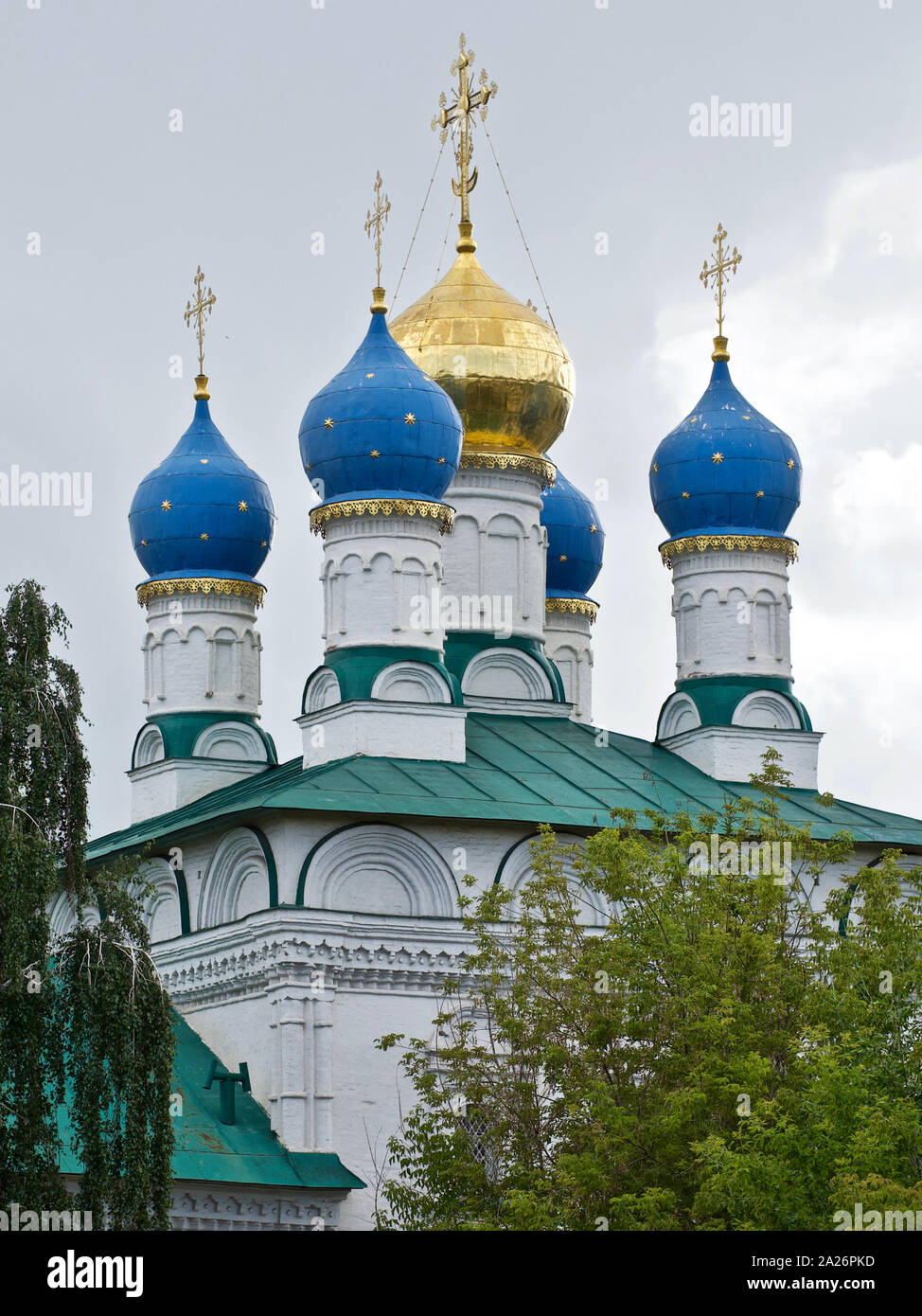 Ancient architectural complex Fortress Tula Kremlin, Russia Stock Photo ...