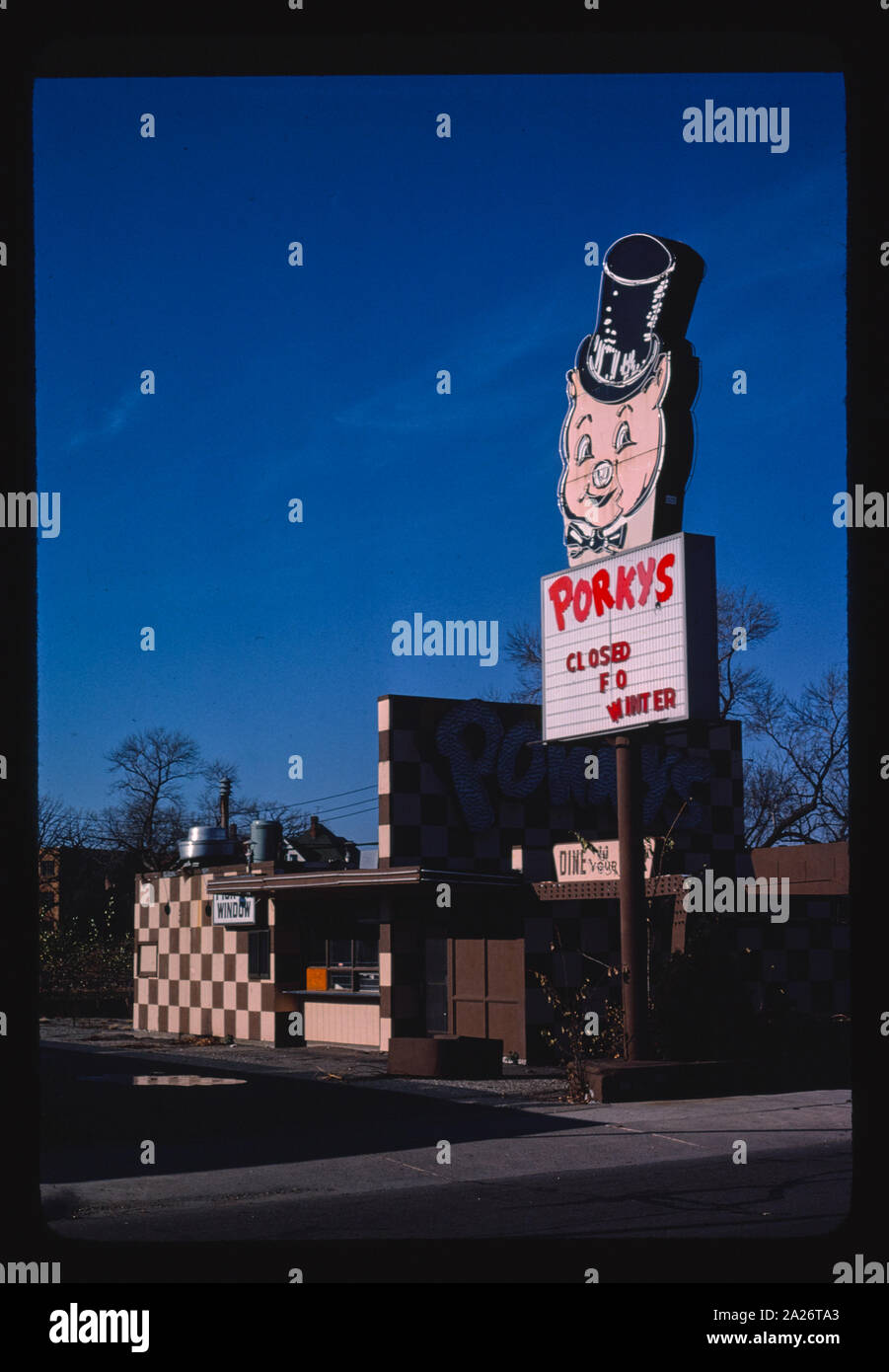 Porky's Drivein, St. Paul, Minnesota Stock Photo Alamy