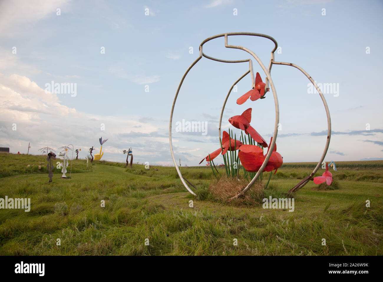 Porter Sculpture Park, Montrose, South Dakota Stock Photo Alamy