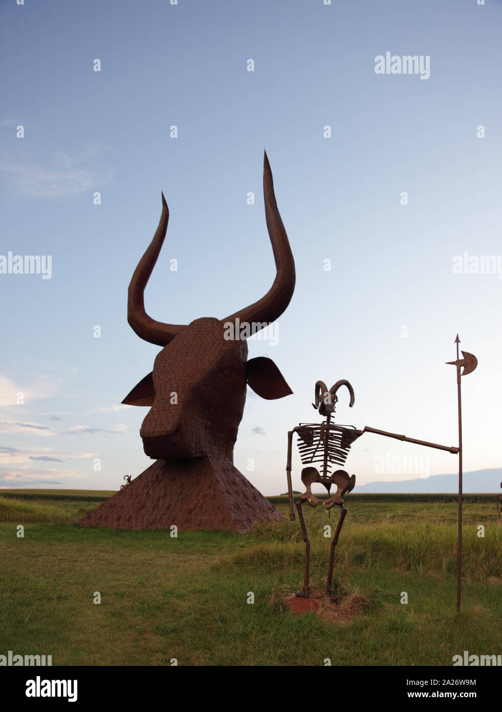 Porter Sculpture Park, Montrose, South Dakota Stock Photo Alamy