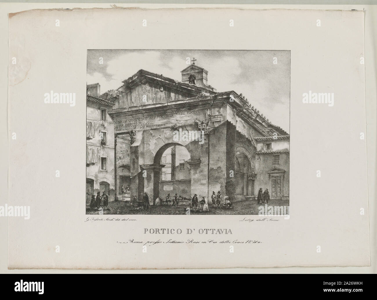 Roman portico hi-res stock photography and images - Alamy