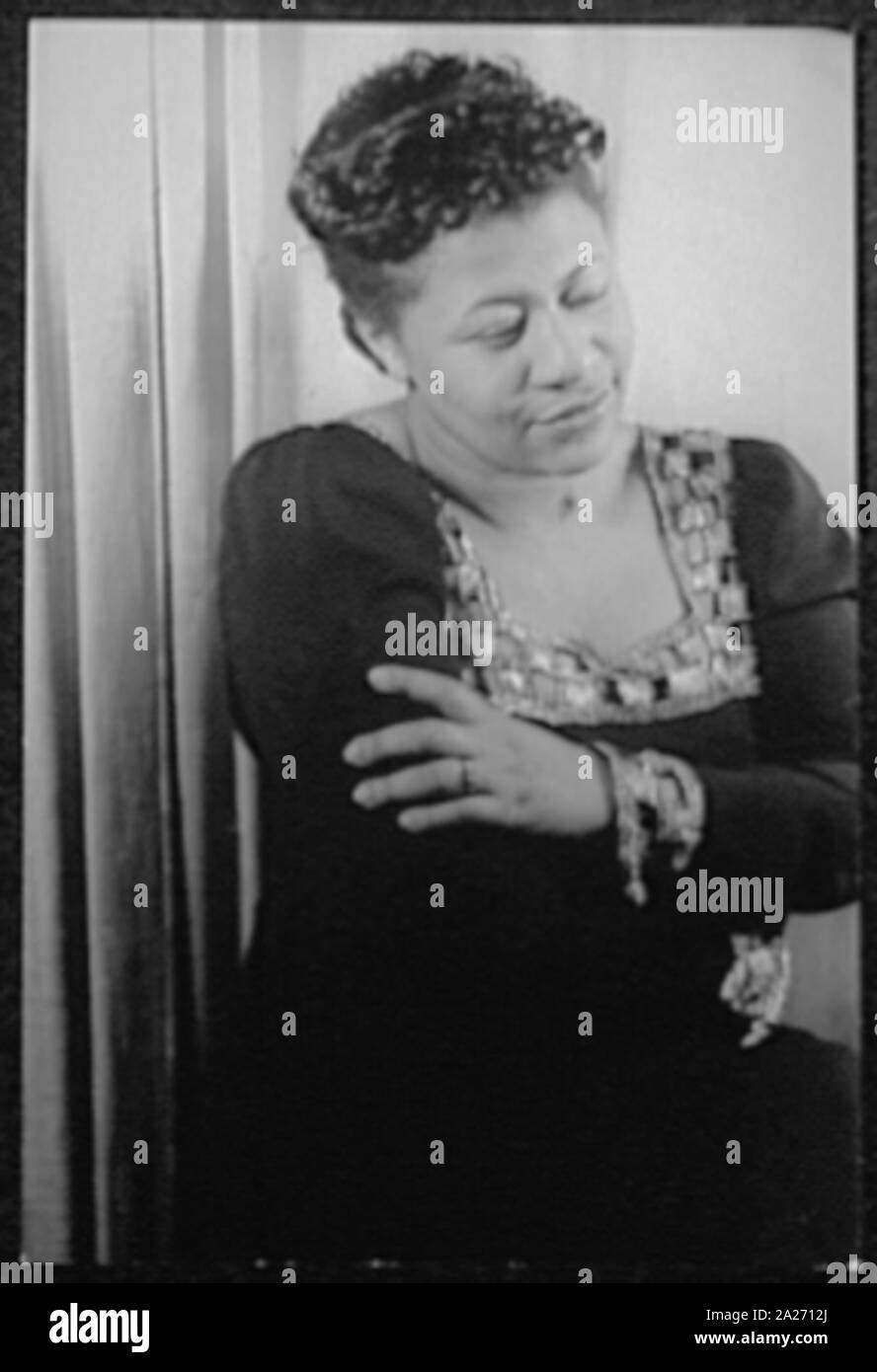 Portrait of Ella Fitzgerald Stock Photo