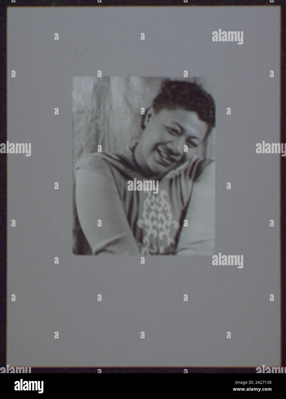 Portrait of Ella Fitzgerald Stock Photo