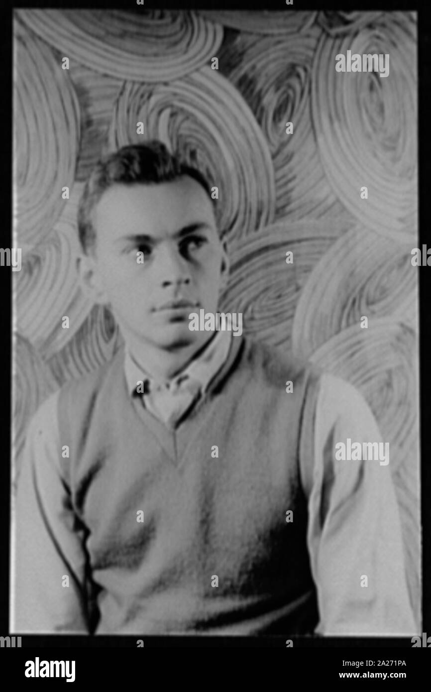 Portrait of Gore Vidal Stock Photo - Alamy