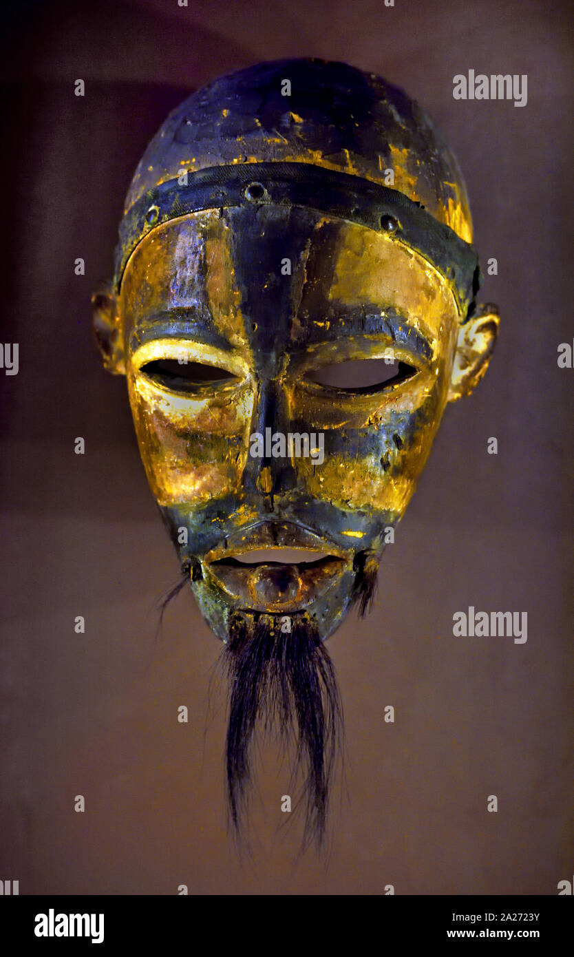 Anthropomorphic Mask (Mask is worn by the soothsayer Nganga) Culture
