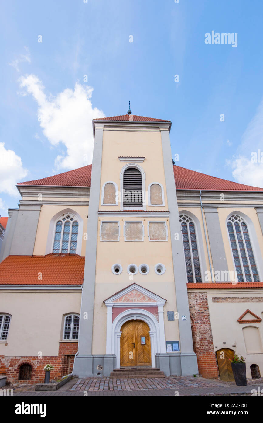 Holy Trinity Church, old town, Kaunas, Lithuania Stock Photo