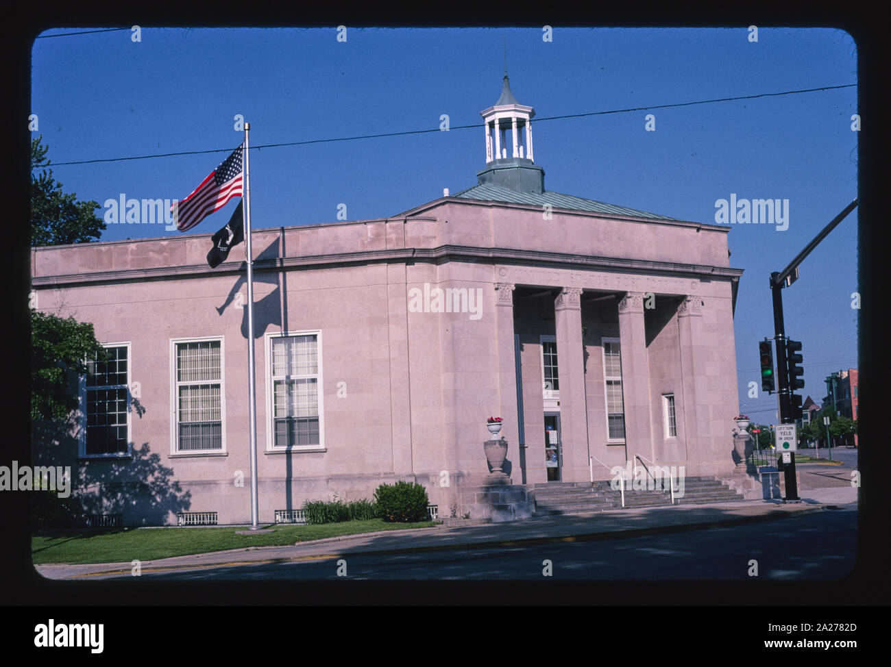 Post Office, Peru, Illinois Stock Photo Alamy