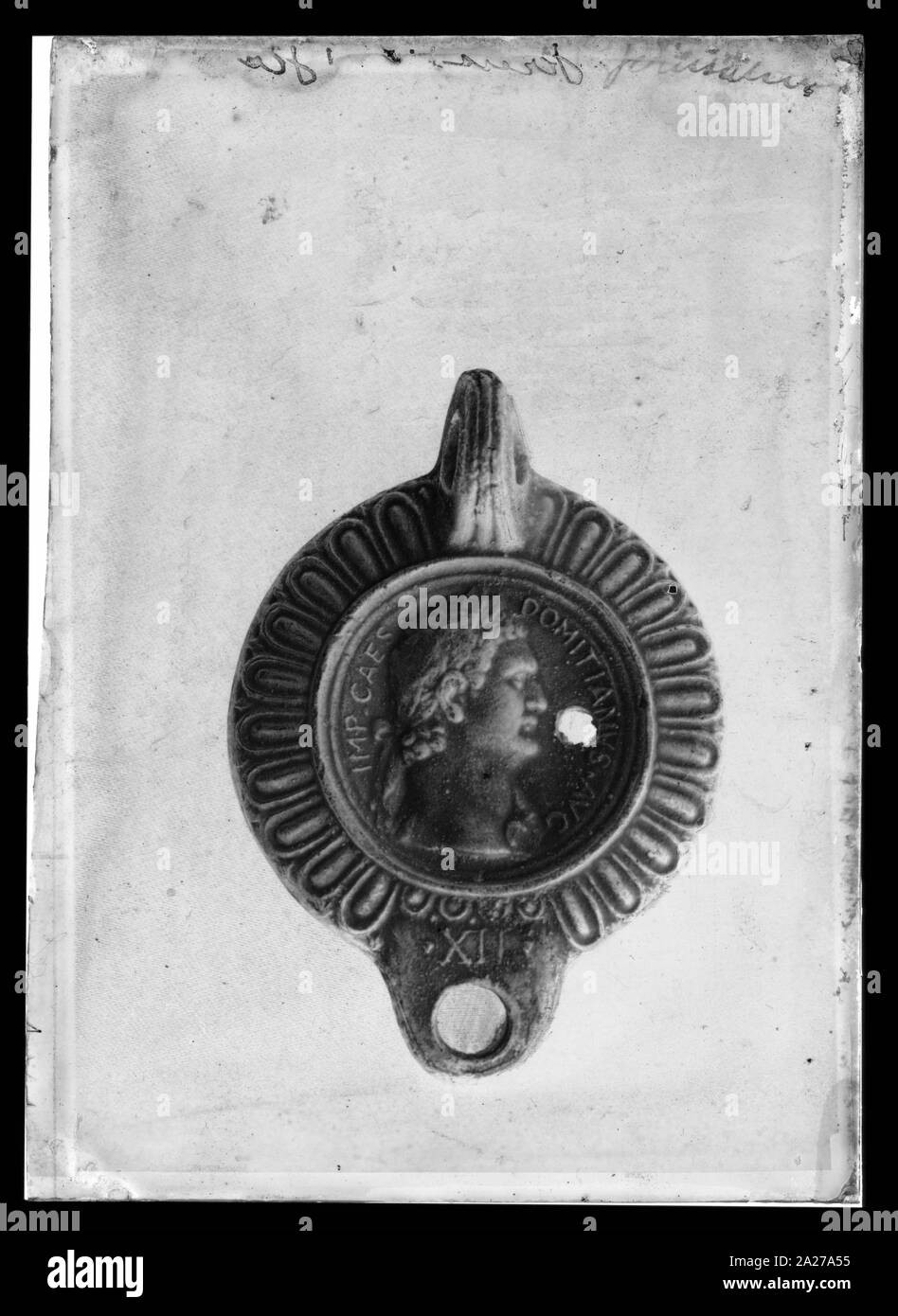 Pottery oil lamp Stock Photo Alamy