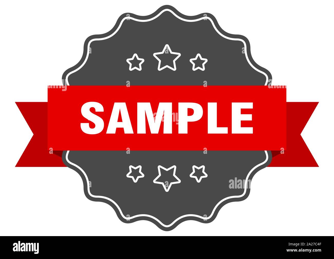 Reference Sample Red sample red label. sample isolated seal. sample Stock Vector Image & Art ...