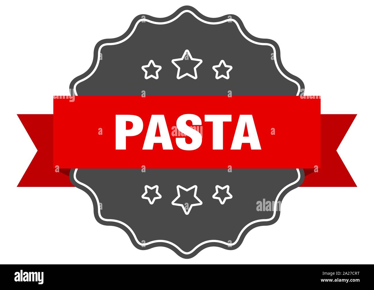 pasta red label. pasta isolated seal. pasta Stock Vector Image & Art