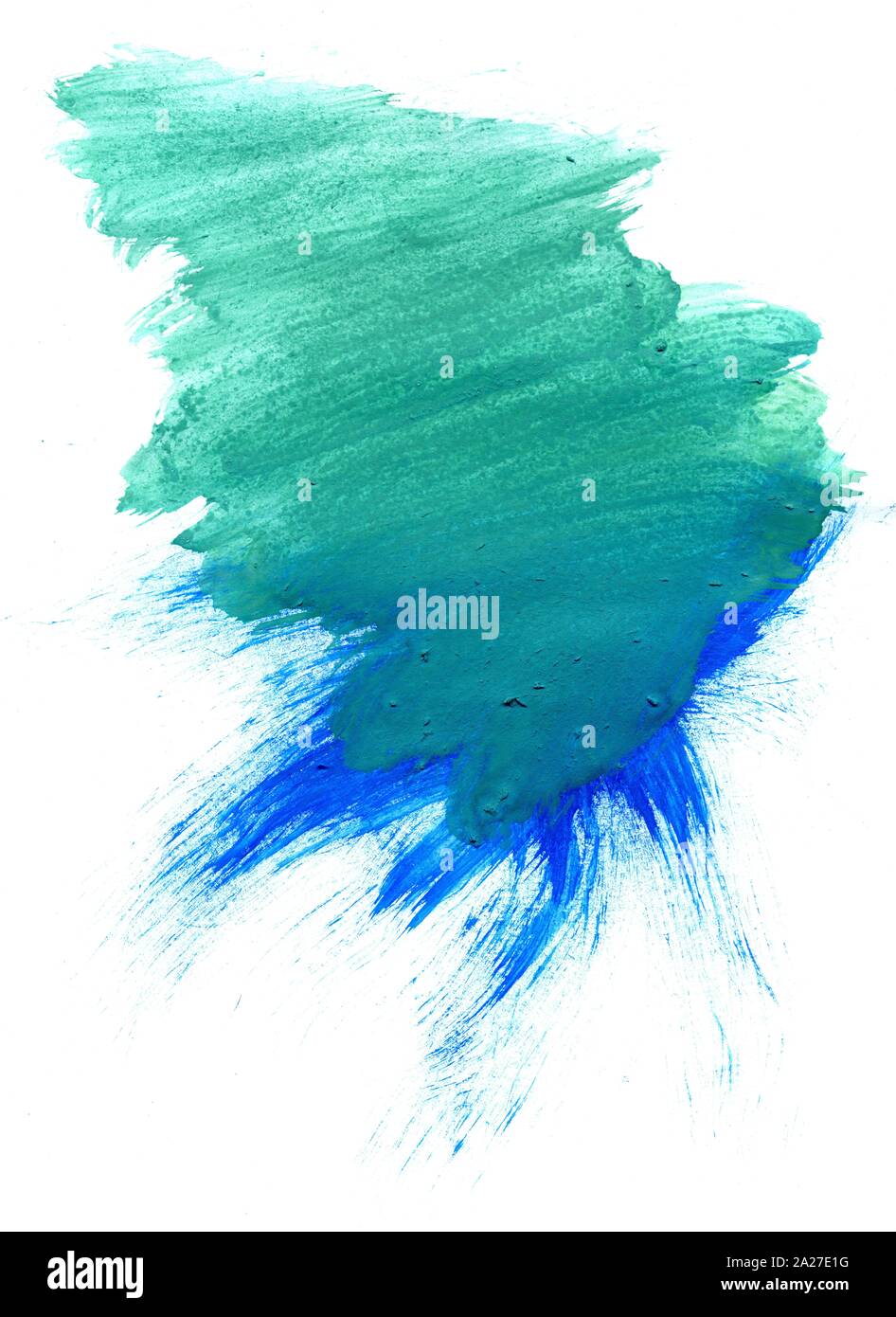 Empty paper texture with green paint as background Stock Photo - Alamy