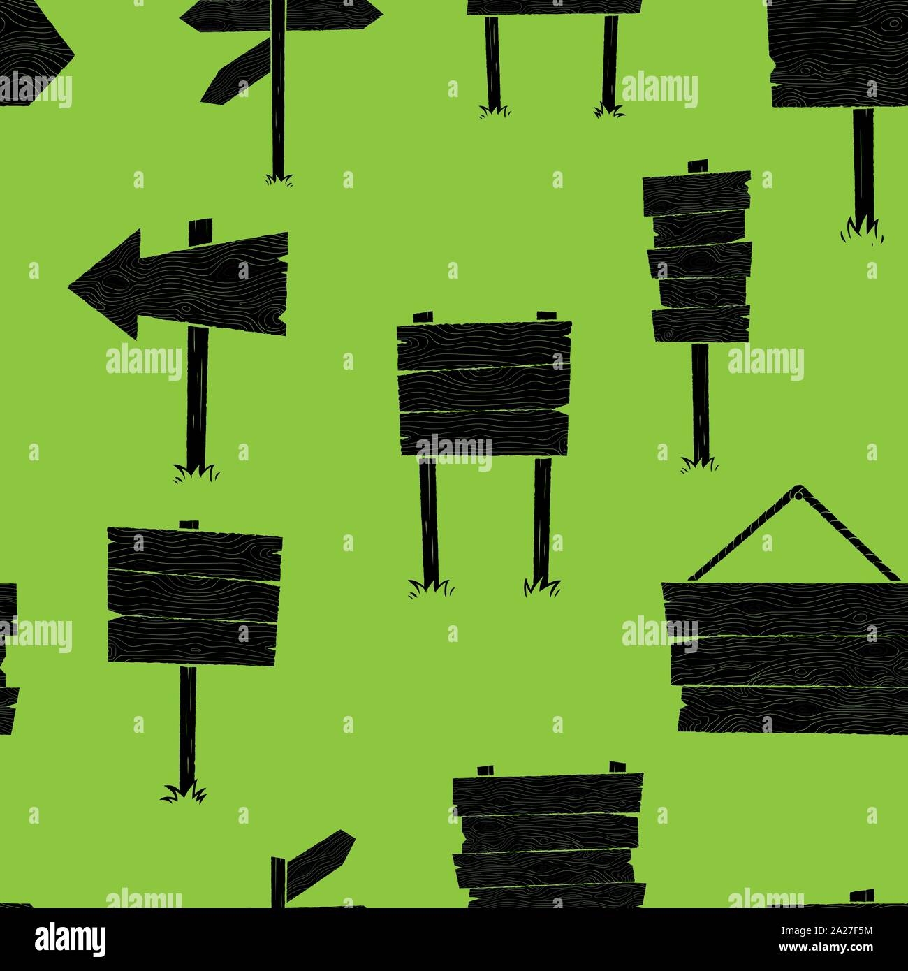 Wooden Signs Pattern Stock Vector Image & Art Alamy