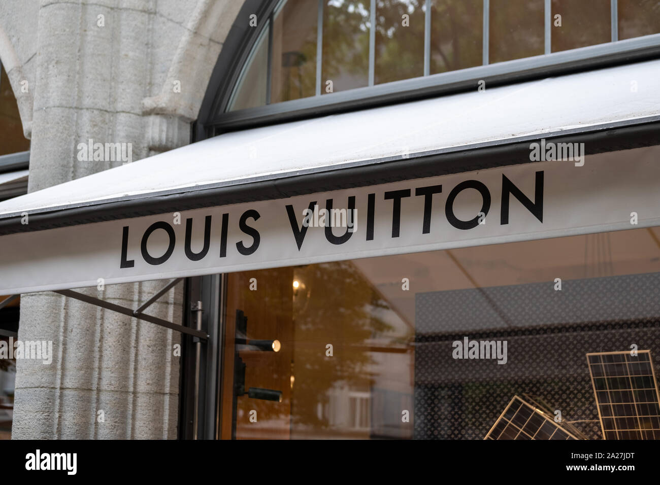 Louis Vuitton store in St. Moritz, Switzerland, Louis Vuitt…