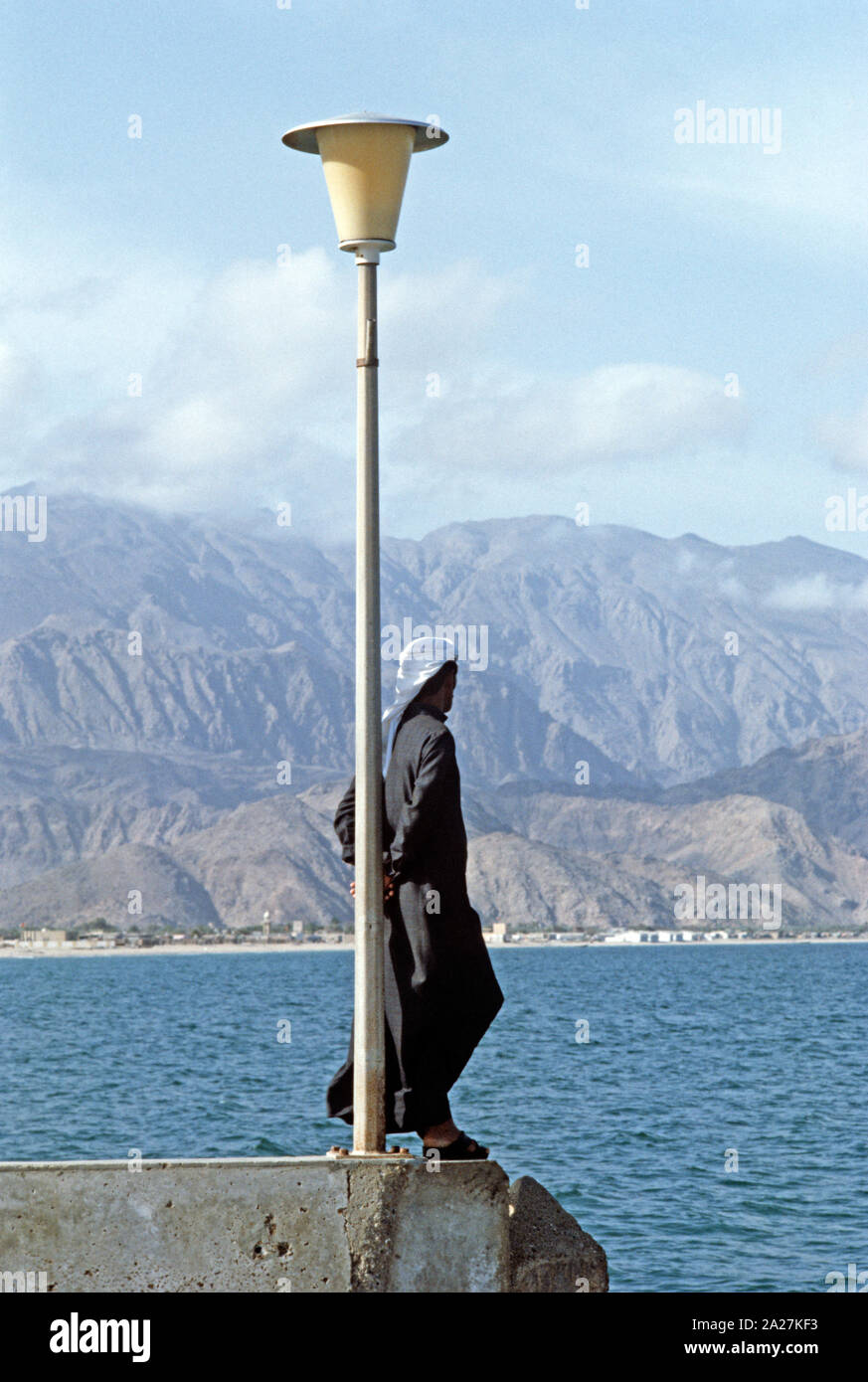 Sharjah fishing harbour, Arabia Gulf, United Arab Emirates, UAE Stock