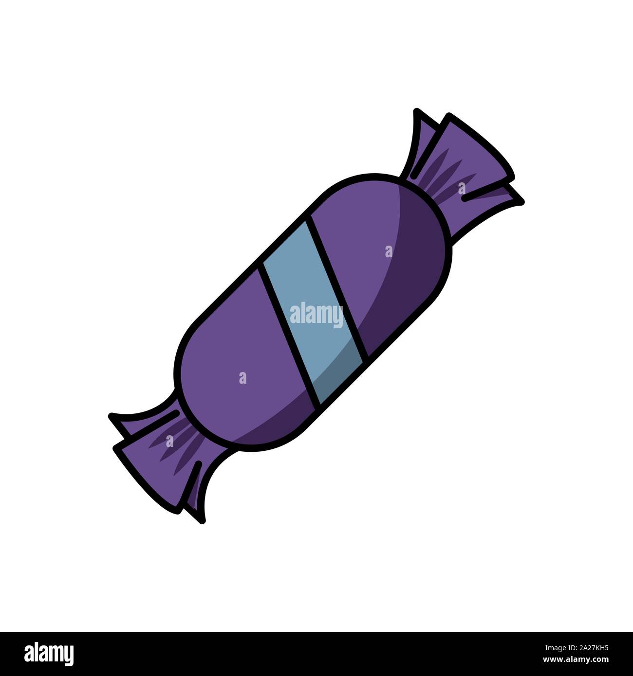 halloween sweet candy isolated icon Stock Vector Image & Art - Alamy