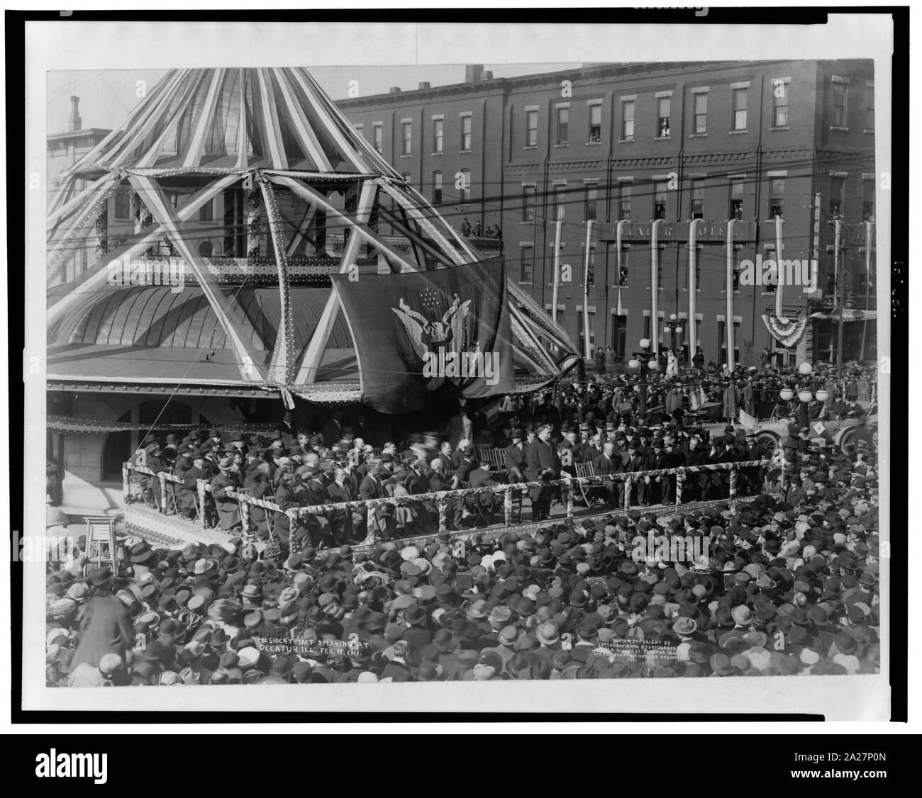 William howard taft speech hi-res stock photography and images - Alamy