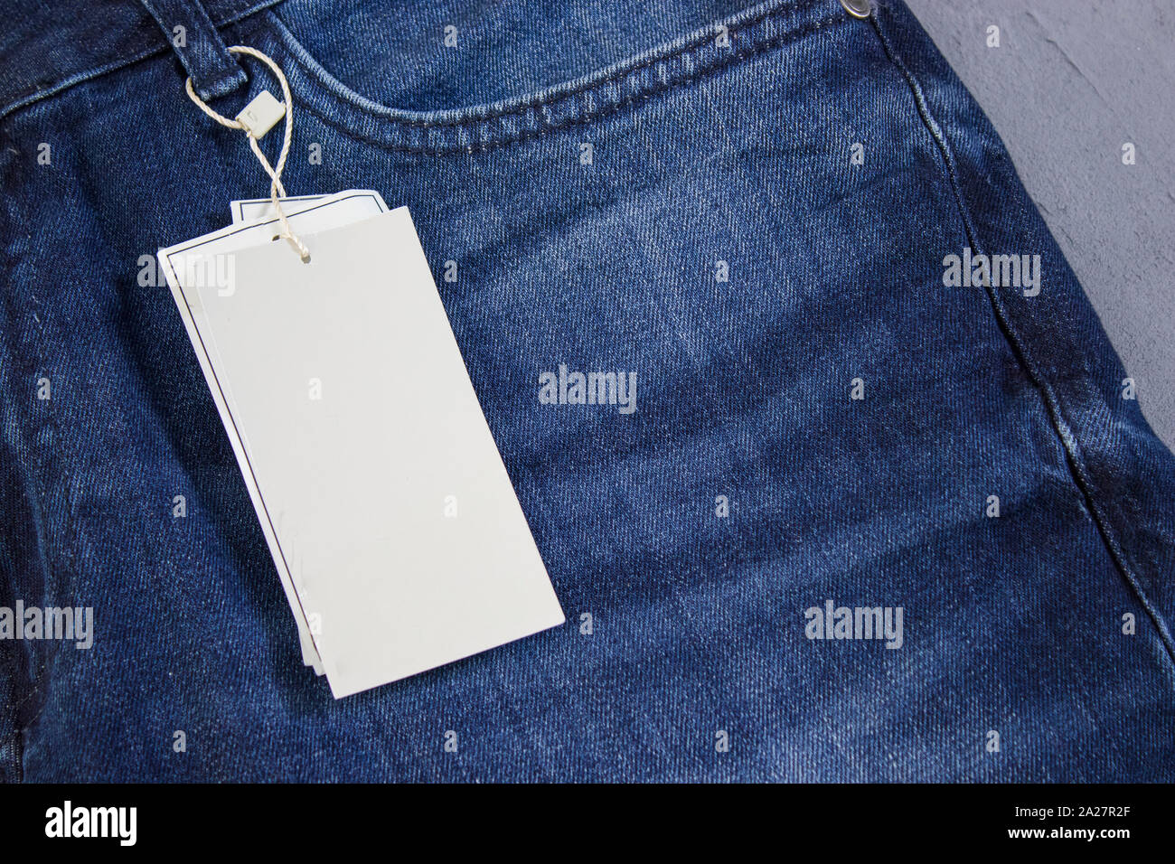 Download Jeans Label Mockup Denim Texture Background Fashion Design Stock Photo Alamy