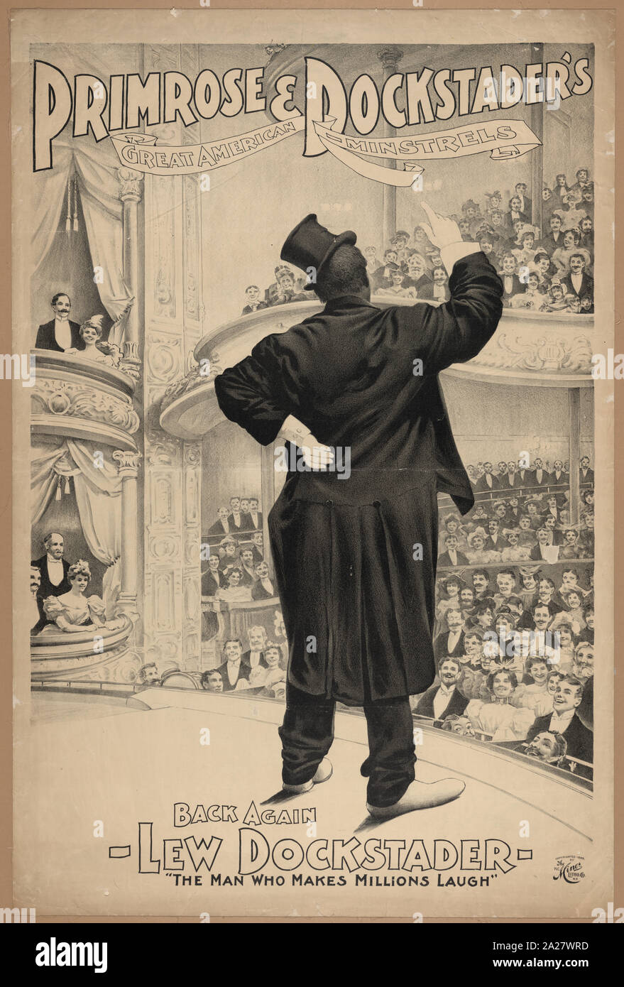 Primrose & Dockstader's Great American Minstrels Stock Photo