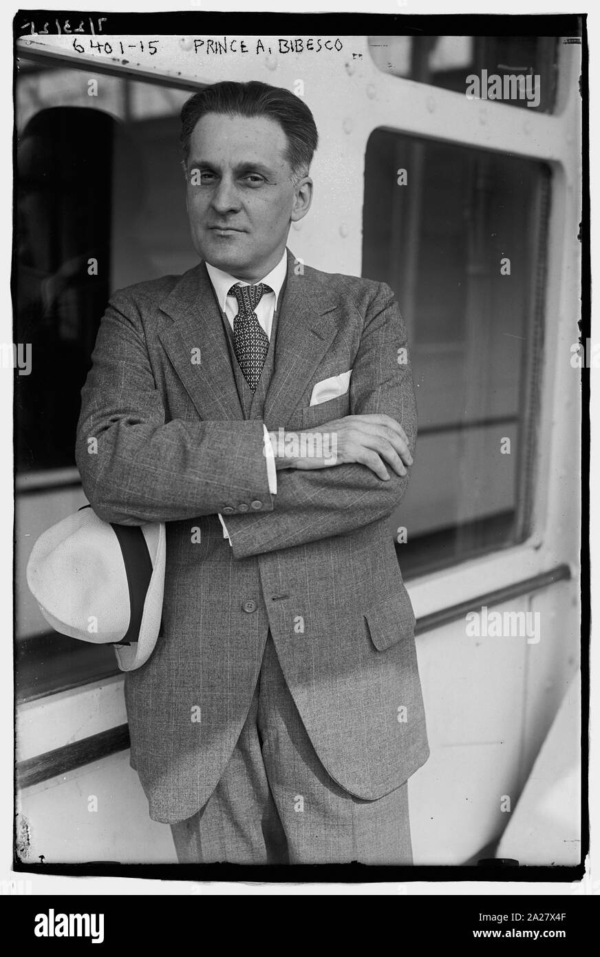 Prince A. Bibesco Stock Photo Alamy