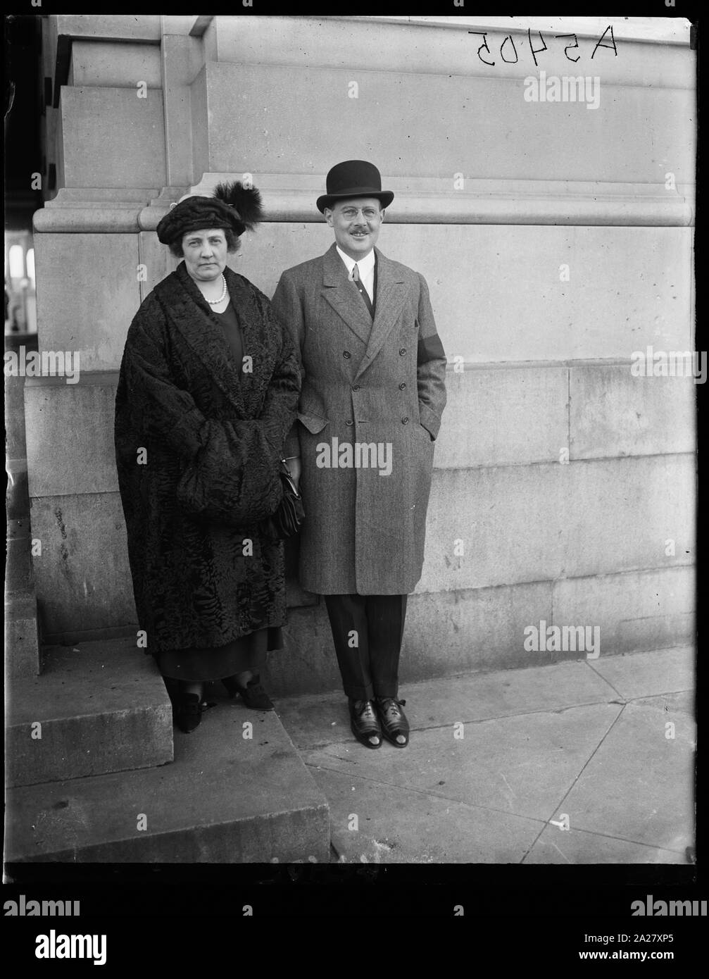 Prince Christopher and Princess Anastasia at Capitol, with Greek royal family Stock Photo