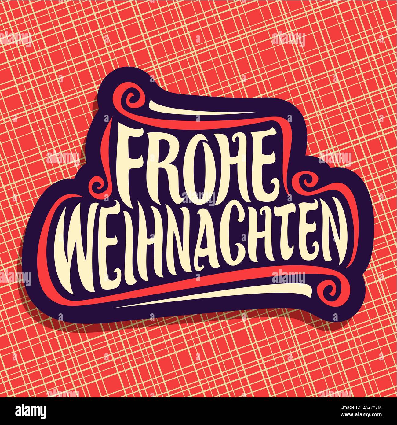 Weihnachten vector vectors hi-res stock photography and images - Alamy