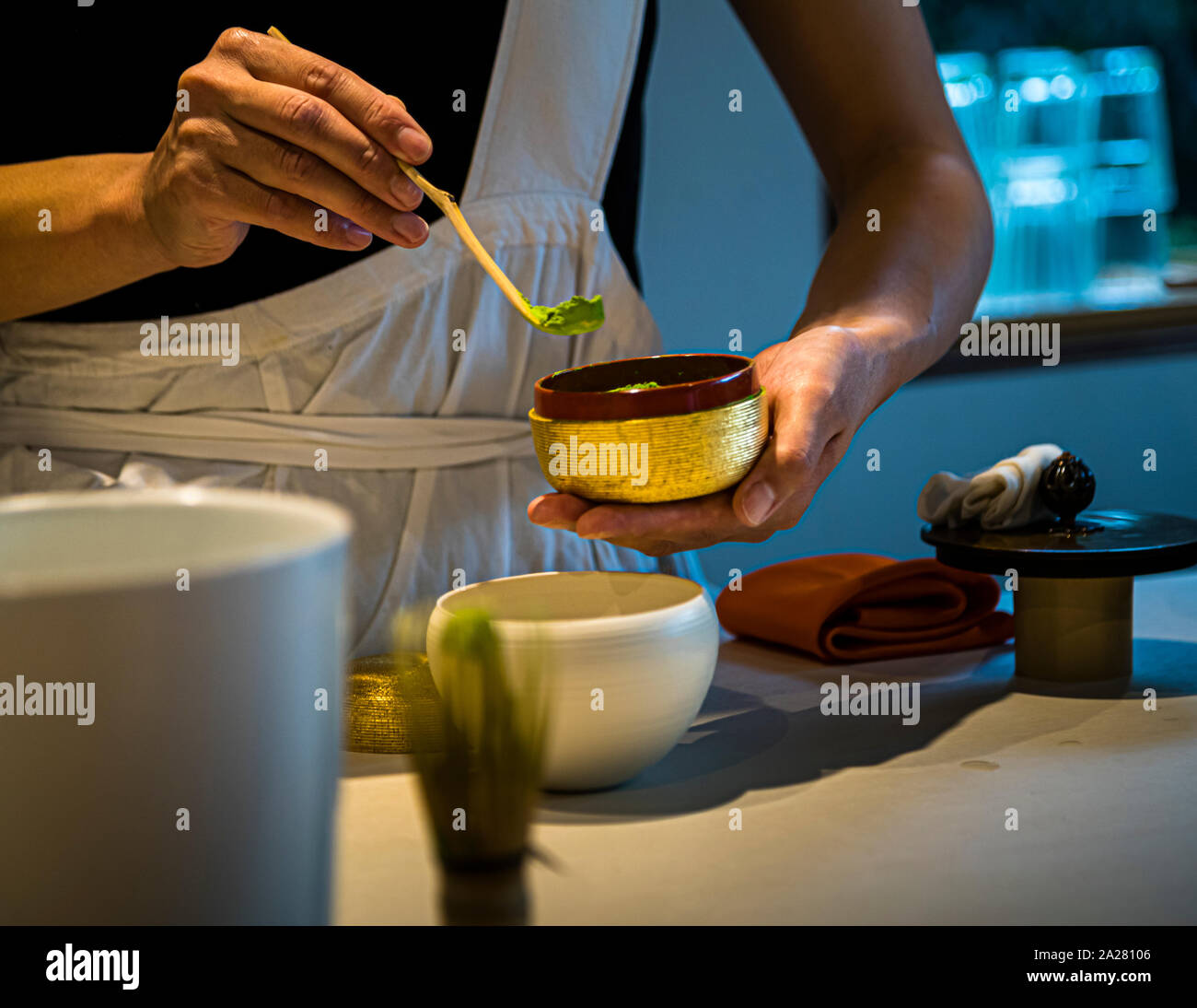 Matcha Tea Ceremony in Izu, Japan Stock Photo Alamy