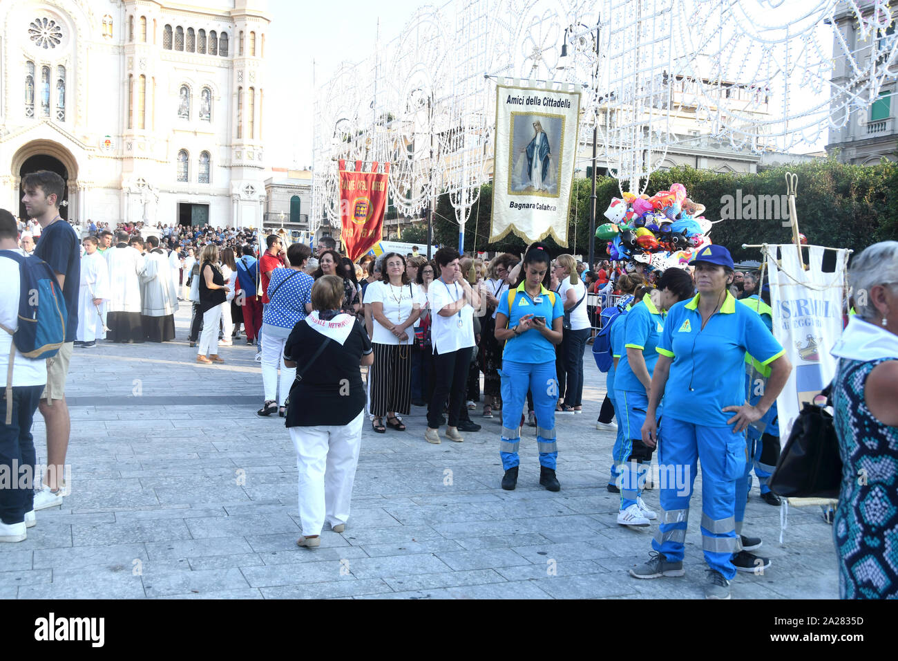 Reggio Calabria 17 sep 2019 Processione Madonna della Consolazione Credit Giuseppe Andidero Reggio Calabria 17 sep 2019 Processione Madonna della Consolazione Credit Giuseppe Andidero