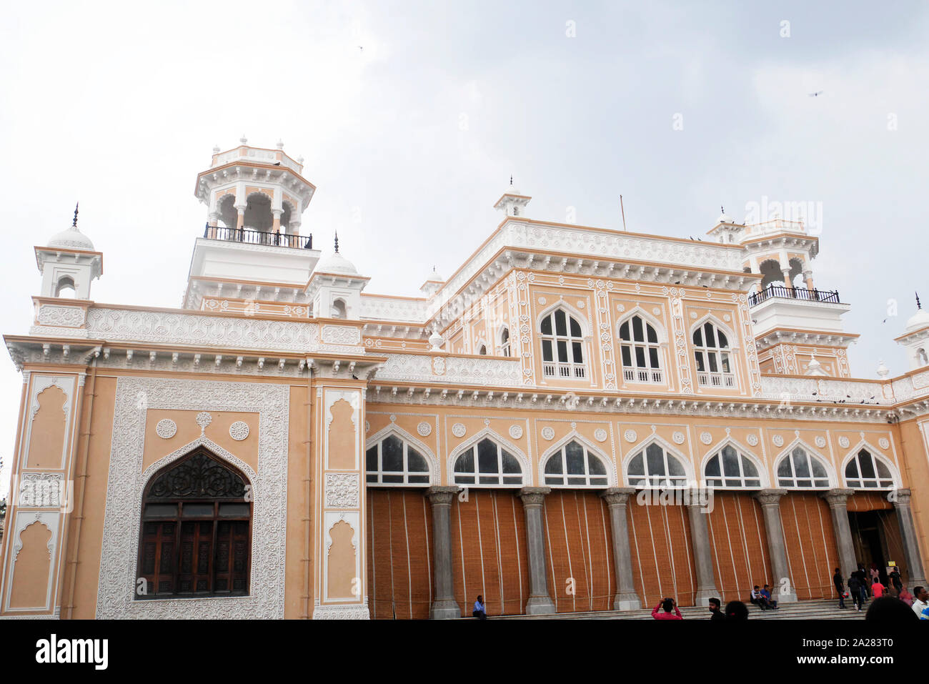 EXTERIOR FACADE OF THE Chowmahalla PALACE Hyderabad, Telangana, INDIA Stock Photo Alamy