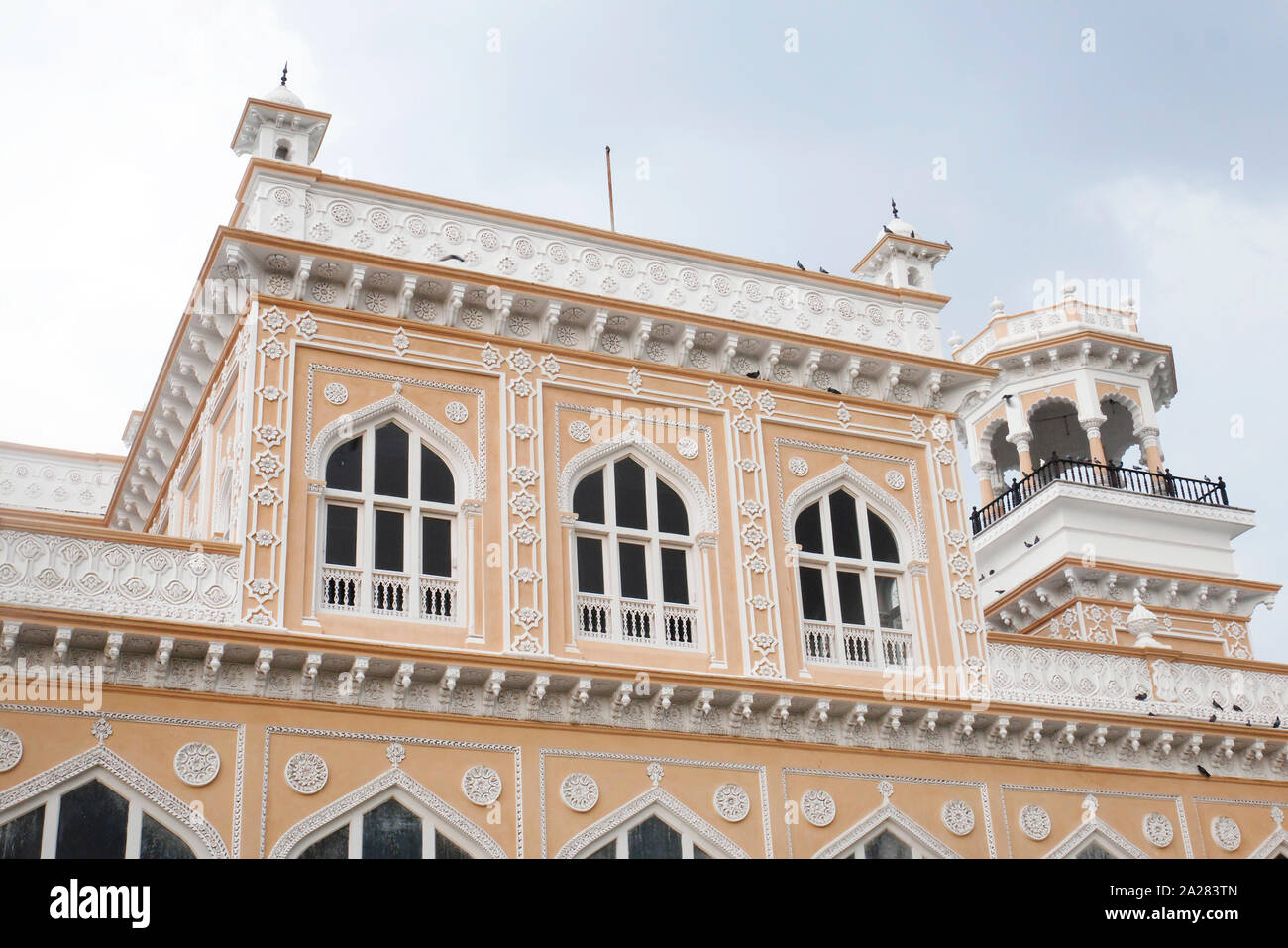 EXTERIOR FACADE OF THE Chowmahalla PALACE Hyderabad, Telangana, INDIA ...