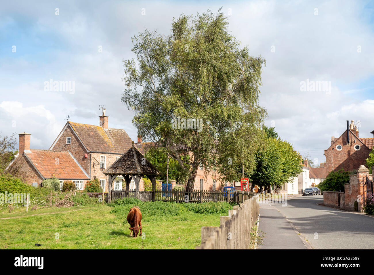 The village of FramptononSevern, Gloucestershire UK Stock Photo Alamy