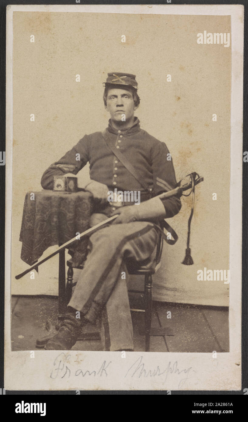 Private Frank H. Murphy of Co. B, 17th Pennsylvania Cavalry Regiment