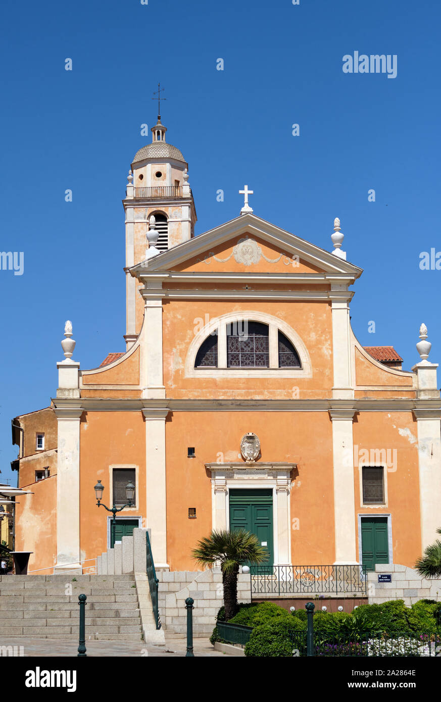 Ajaccio Cathedral / Cathédrale d'Ajaccio  - Ajaccio Corse-du-Sud Corsica - Corsica Ajaccio Stock Photo