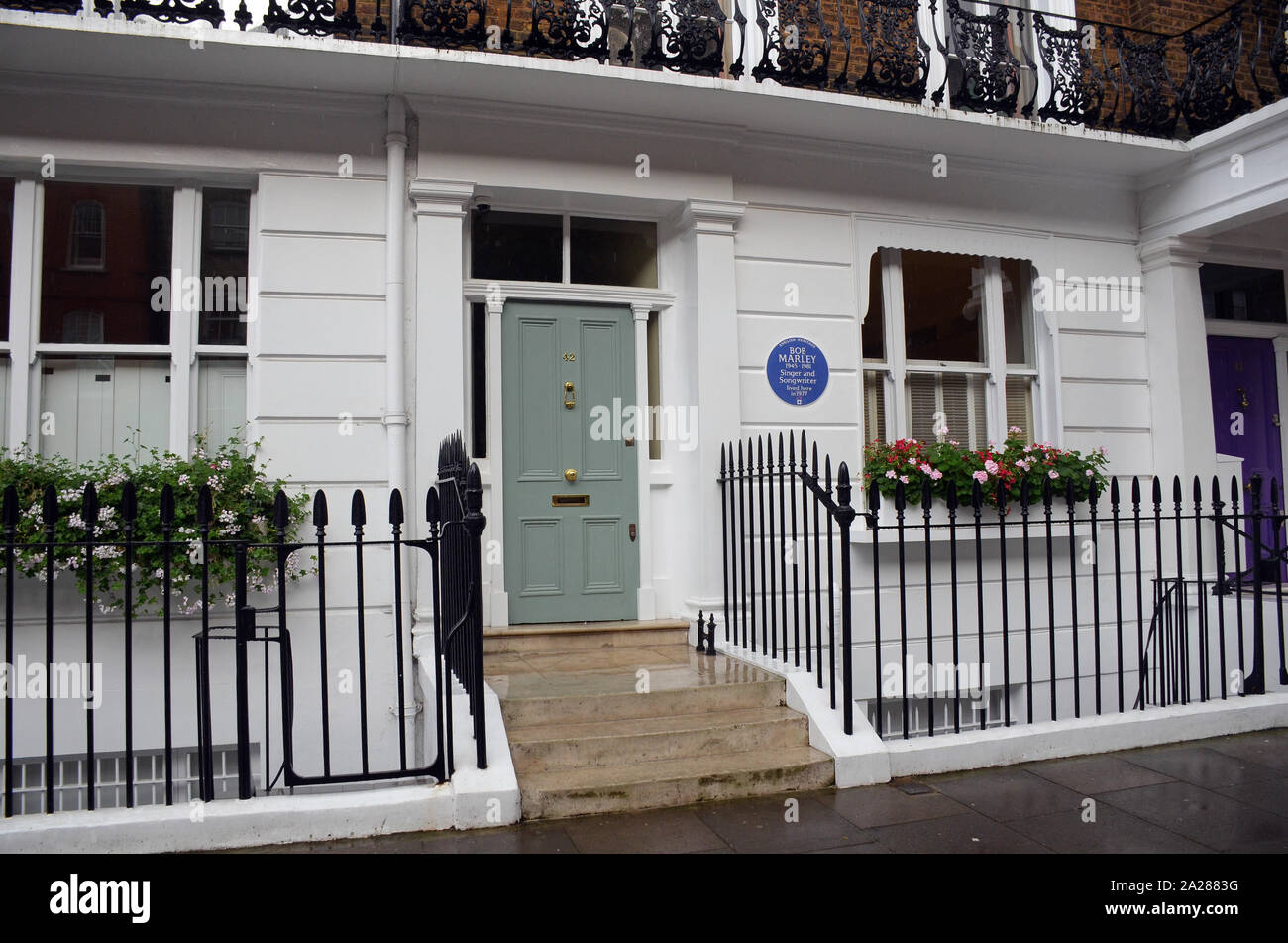 London, UK. 1st Oct 2019. Reggae legend Bob Marley has been honoured