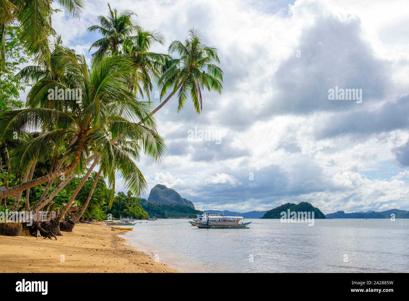 Corong Corong beach, El Nido, Palawan, Philippines Stock Photo - Alamy