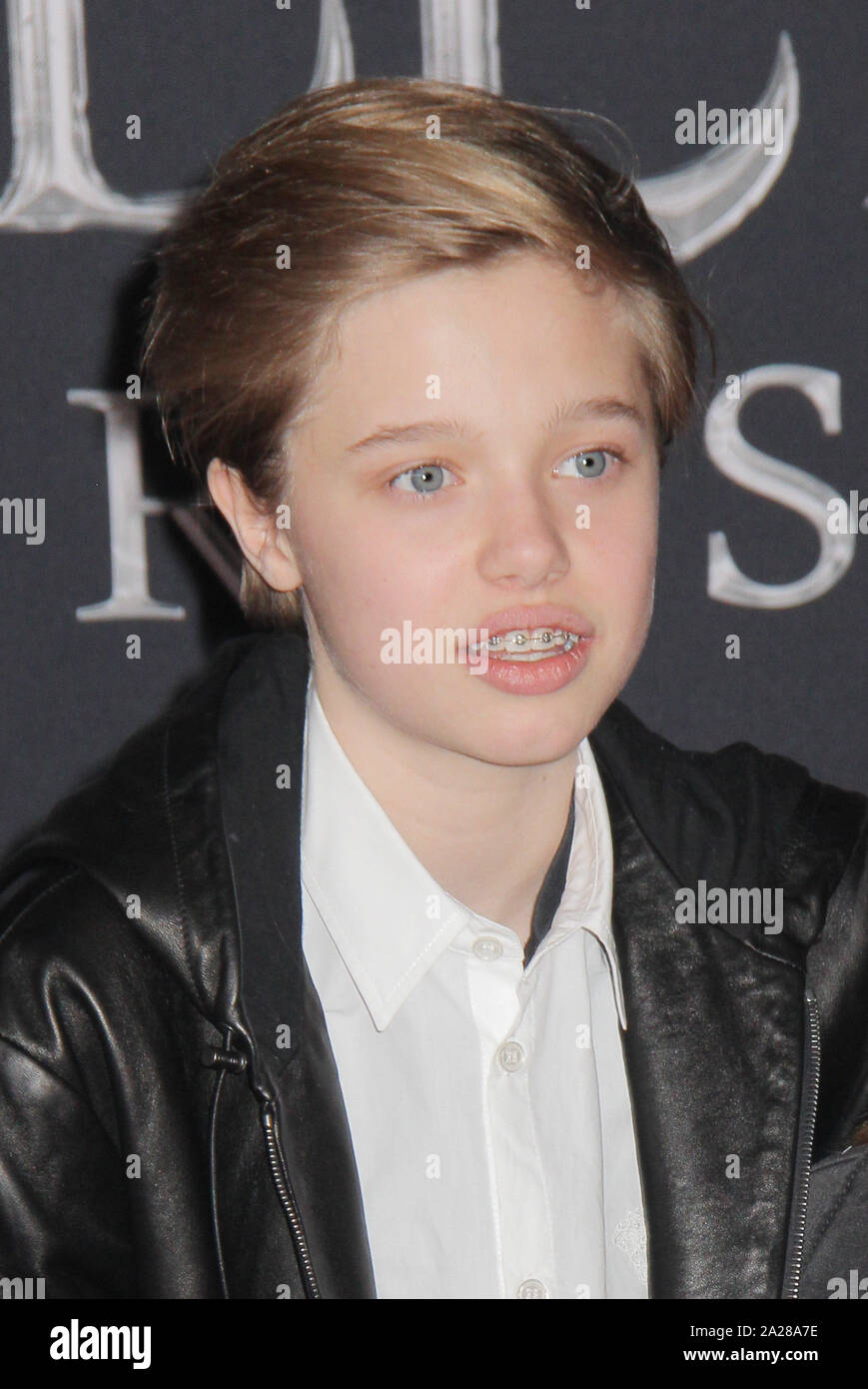 Los Angeles, USA. 30th Sep, 2019. Shiloh Nouvel Jolie-Pitt 09/30/2019 The World Premiere of 'Maleficent: Mistress of Evil' held at the El CapitanTheatre in Los Angeles, CA Credit: Cronos/Alamy Live News Stock Photo