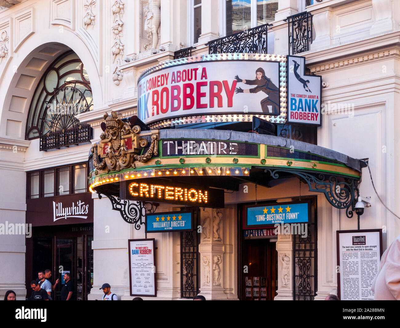 Criterion Theatre, Piccadilly, London Stock Photo