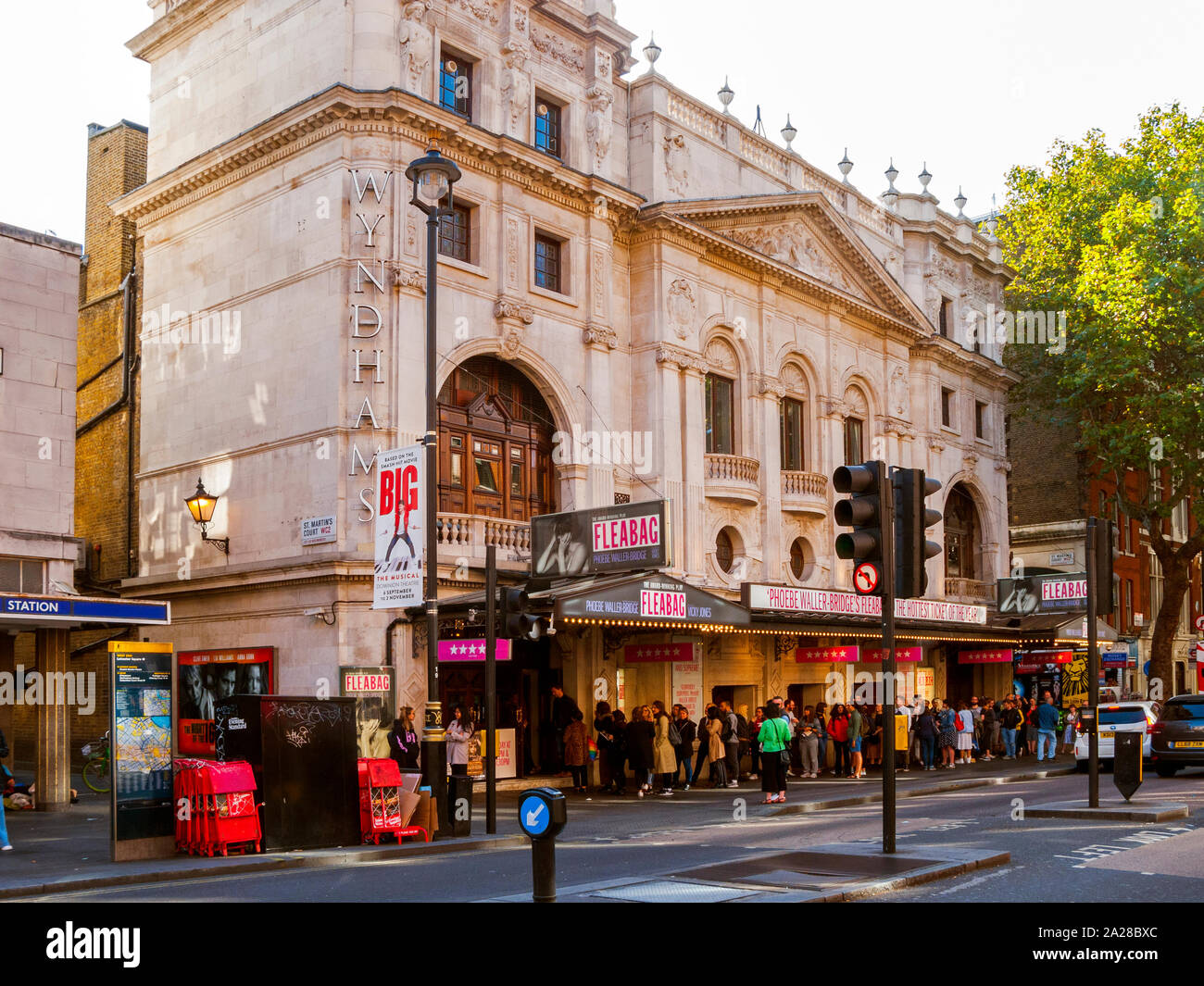 Wyndam's Theatre, Charing Cross Road, London Stock Photo