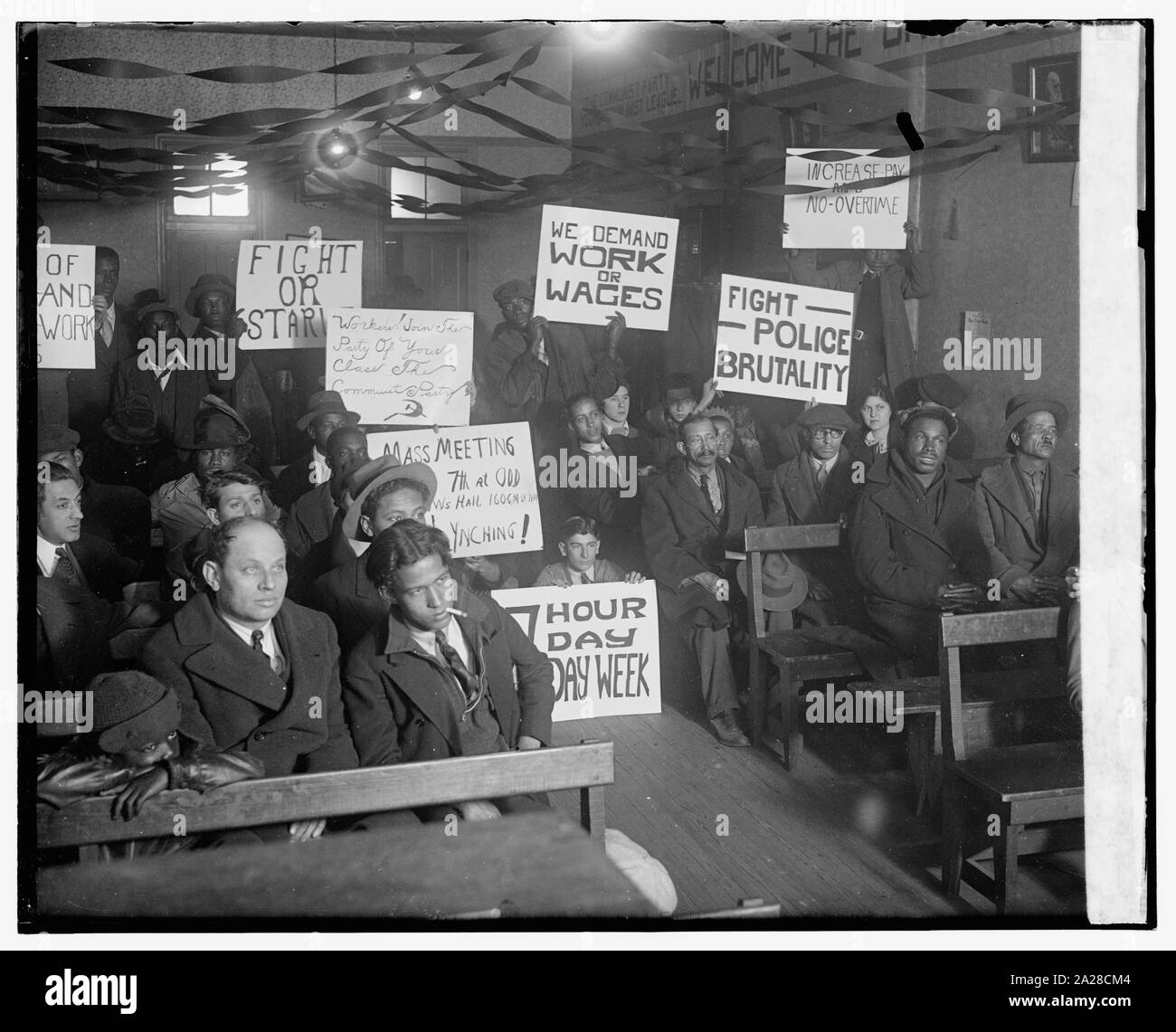 Protesters where Cut Out Stock Images & Pictures - Alamy