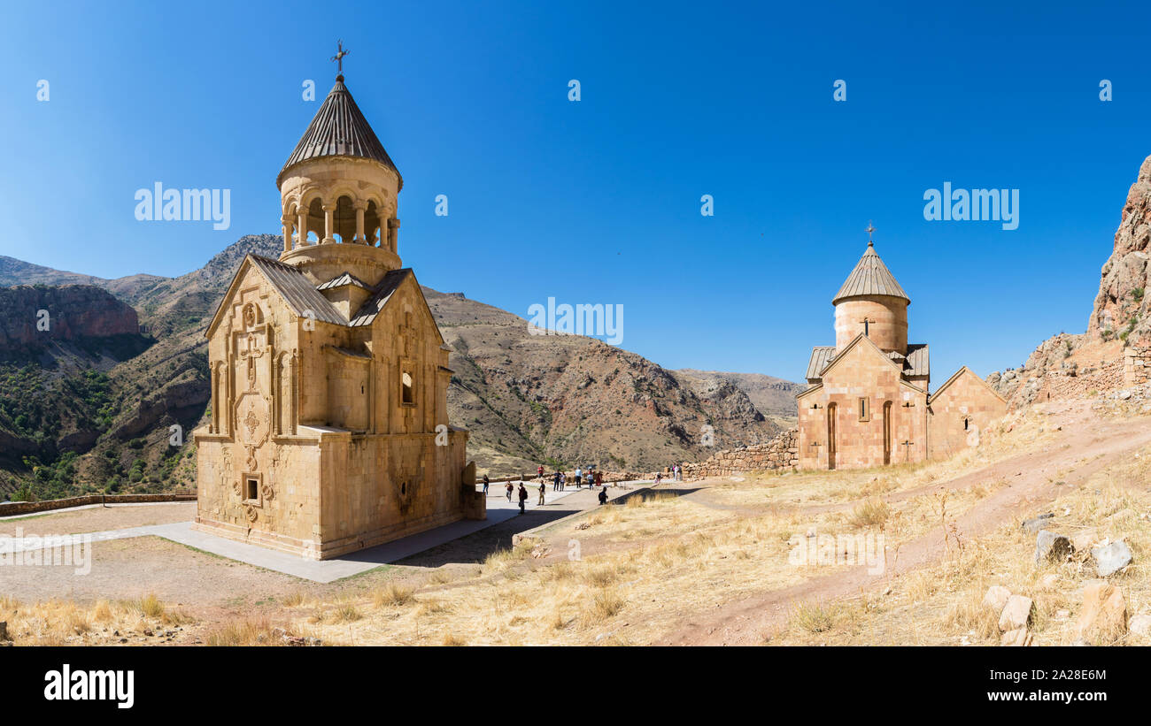 Surb Astvatsatsin and Surb Karapet Churches , Noravank, Armenia Stock Photo