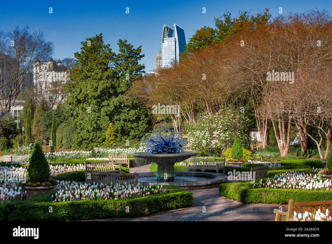 Atlanta Botanical Garden, Atlanta, Georgia Stock Photo - Alamy