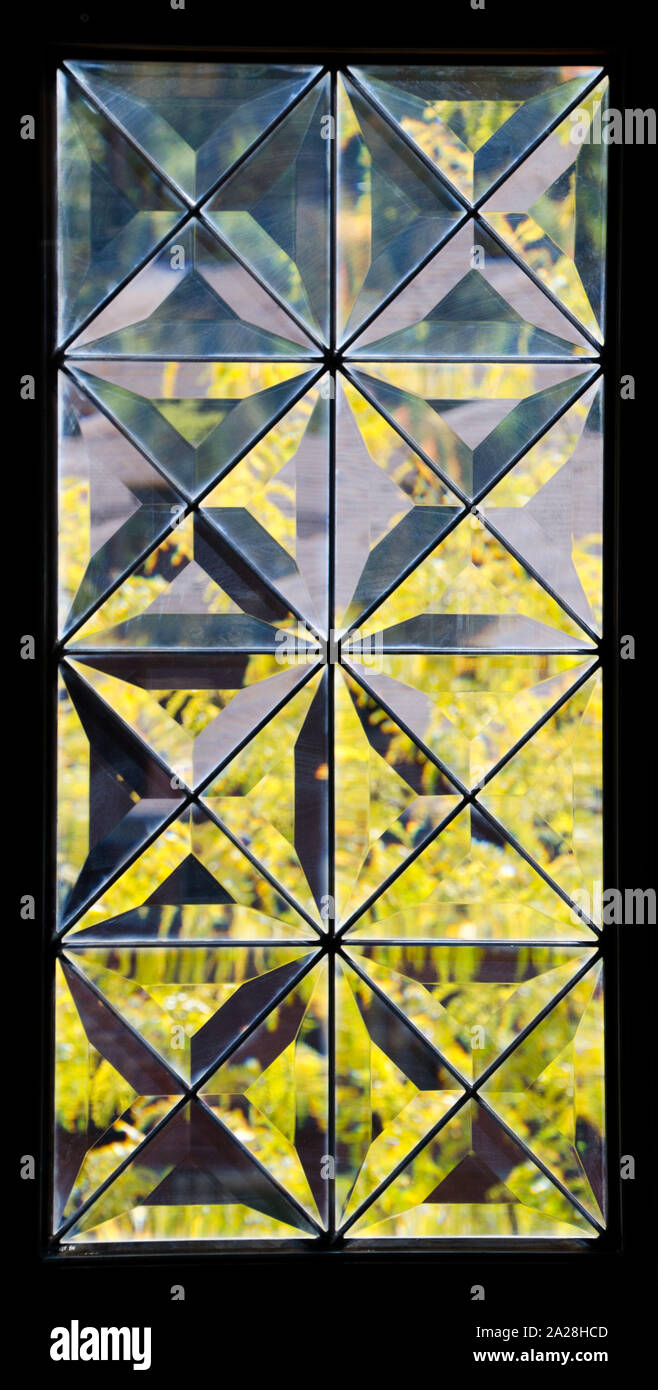 Door Glass Panels Stock Photo Alamy