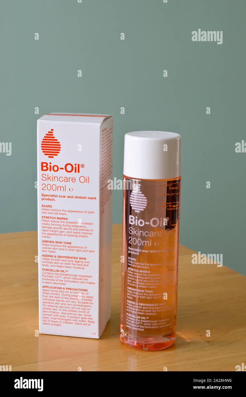 Bio-Oil Skincare Oil Stock Photo - Alamy