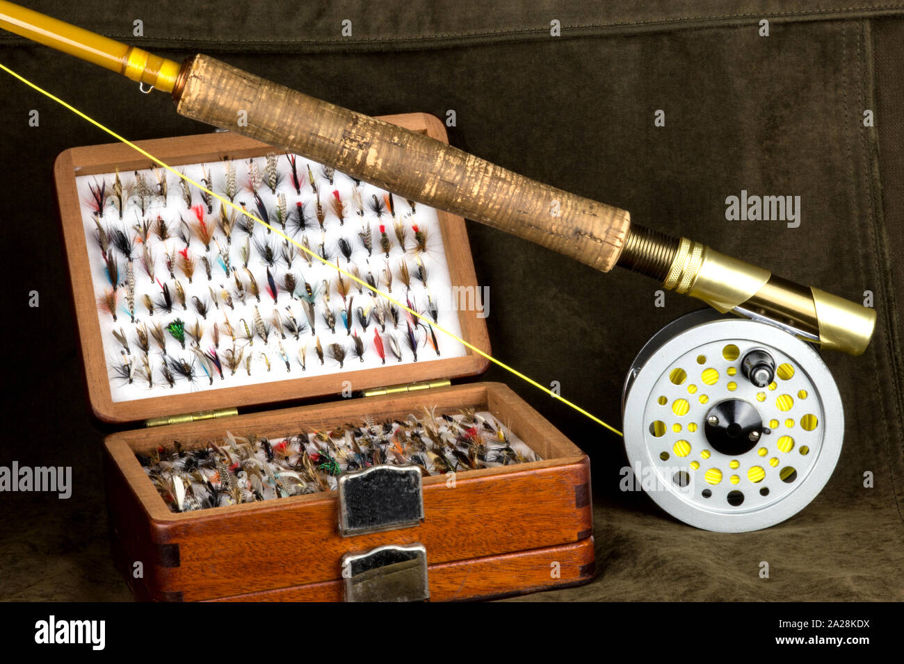 Old fly box hi-res stock photography and images - Alamy