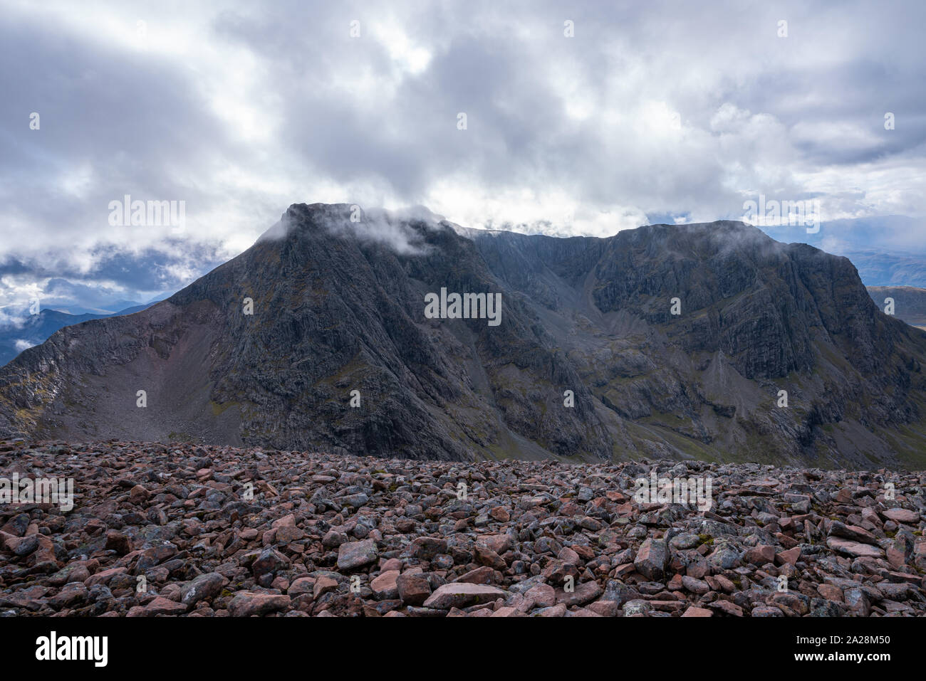 The North face of Ben Nevis Stock Photo