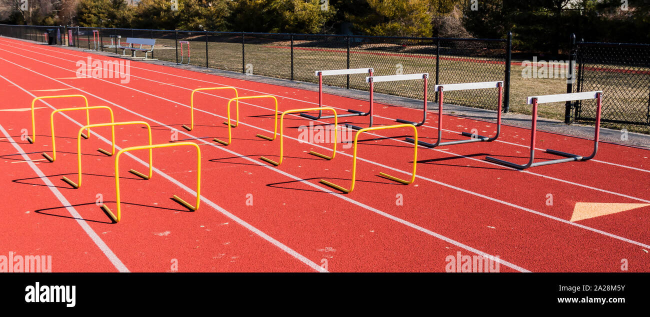 Athlete jump hurdle training hires stock photography and images Alamy