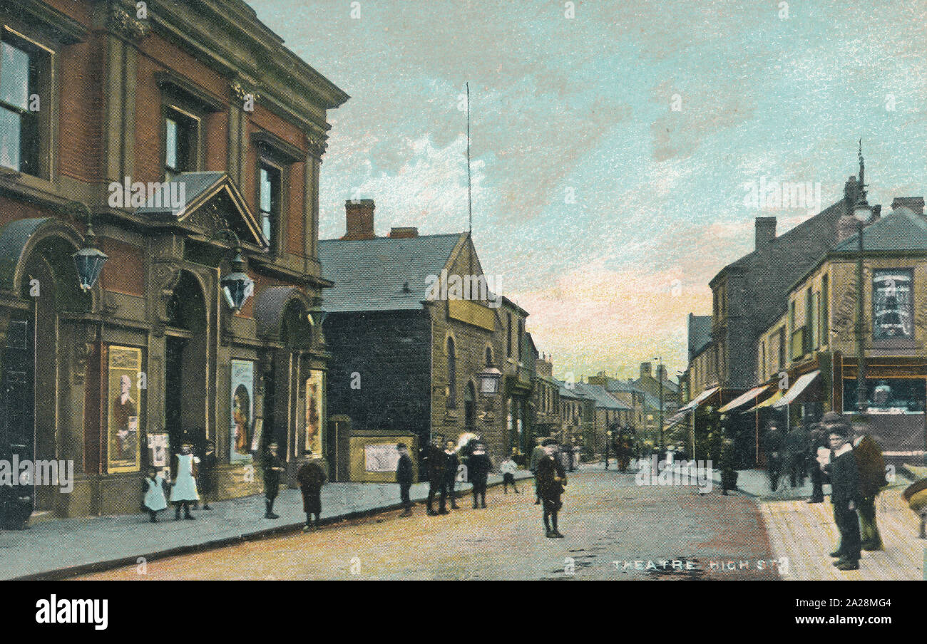 Theatre High Street Mexborough Stock Photo Alamy