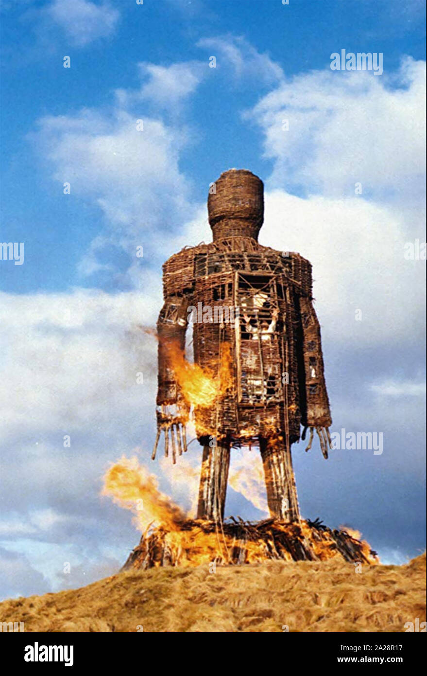 THE WICKER MAN 1973 British Lion film Stock Photo