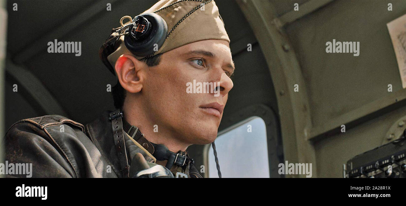 UNBROKEN  2014 3 Arts Entertainment film with Jack O'Connell as Louis Zamperini Stock Photo