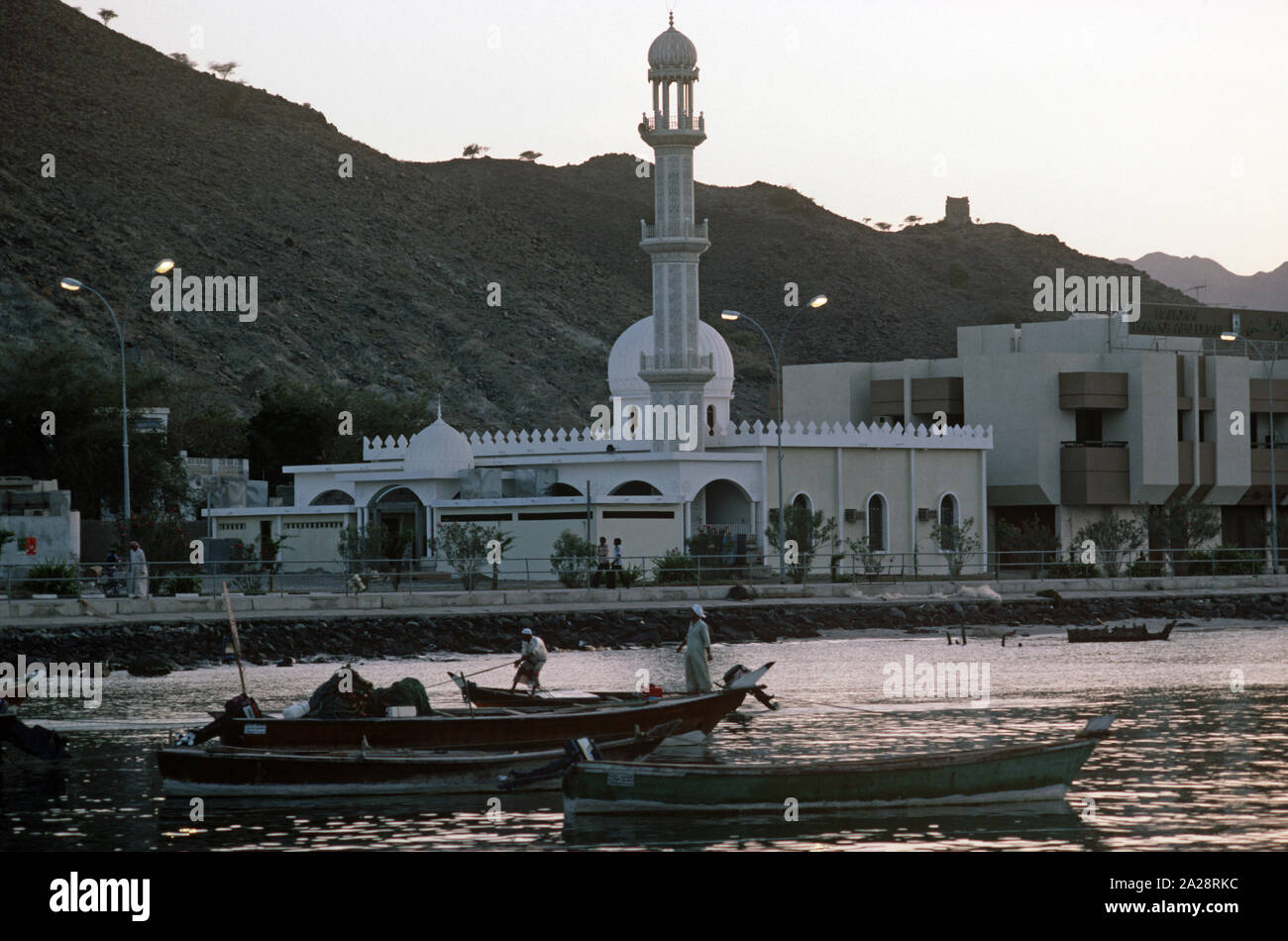 Sharjah fishing harbour, Arabia Gulf, United Arab Emirates, UAE Stock
